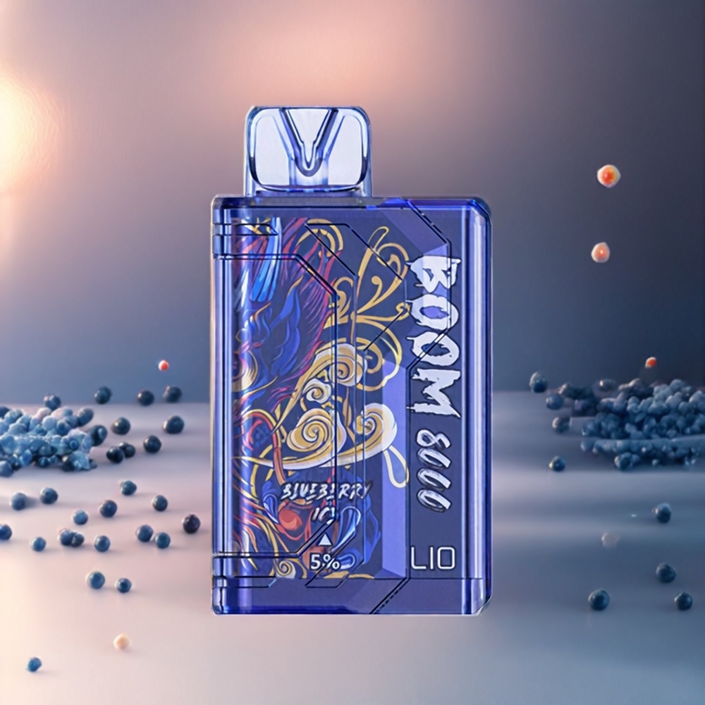 LIO BOOM PRO 8000 – חוויית עישון חדשה שמדברת אל המעשנים הוותיקים