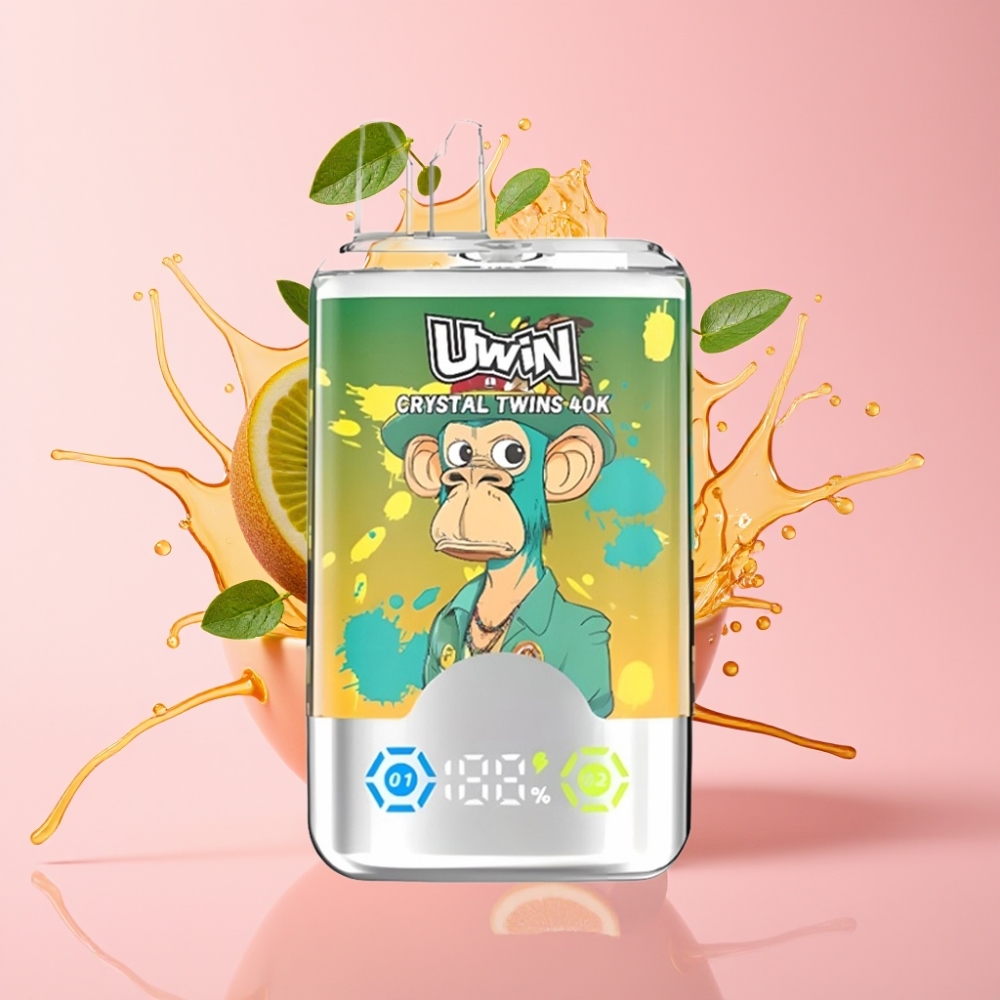 UWIN Crystal Twins 40000: Revolucionarna Tehnologija Duljeg Trajanja za Zahtjevne Vapere